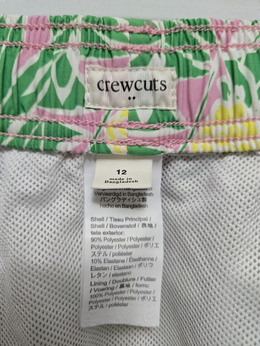 Crewcuts‎ Floral Swim Trunks Boys Size 12